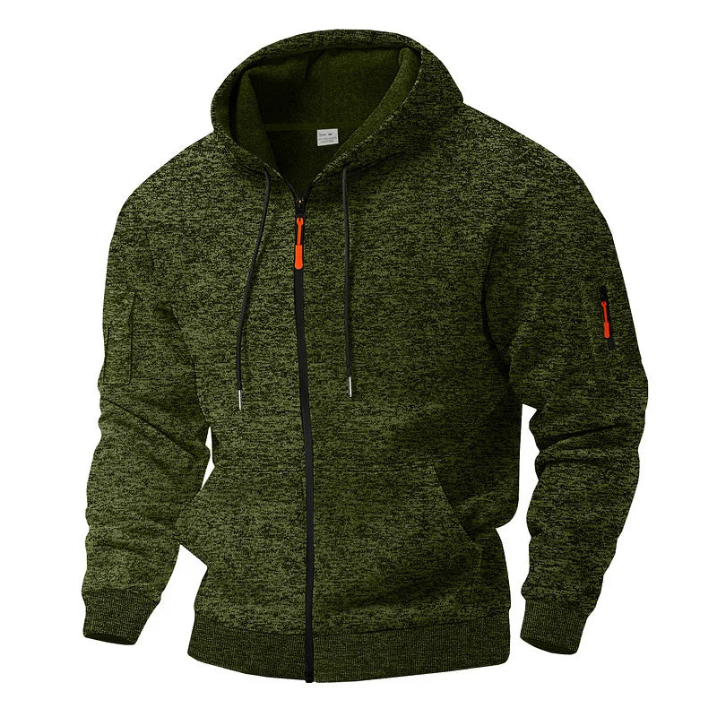 Merro | Sporty Fleece Jacket with Hood