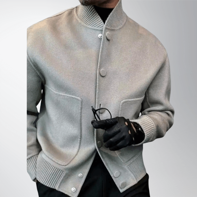 Cairo | Minimalist Wool Jacket in Modern Cut