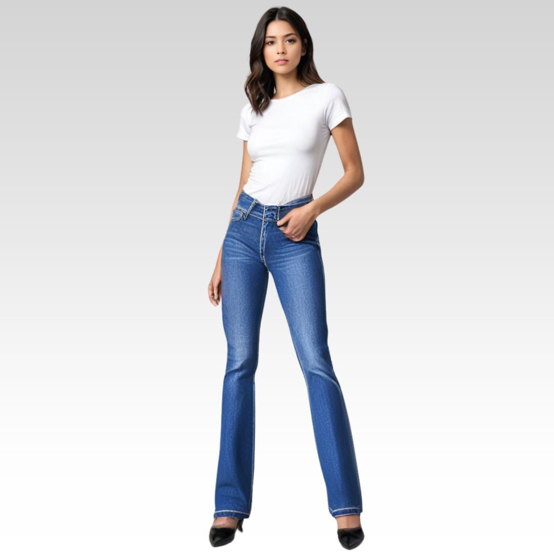 High-Rise Flared Pants