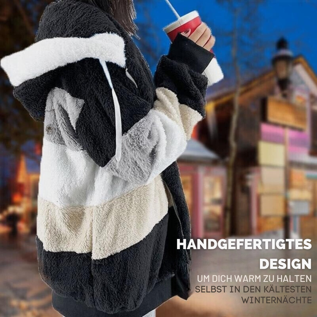 Vivi™ | Fashionable Padded Jacket with Contrasts