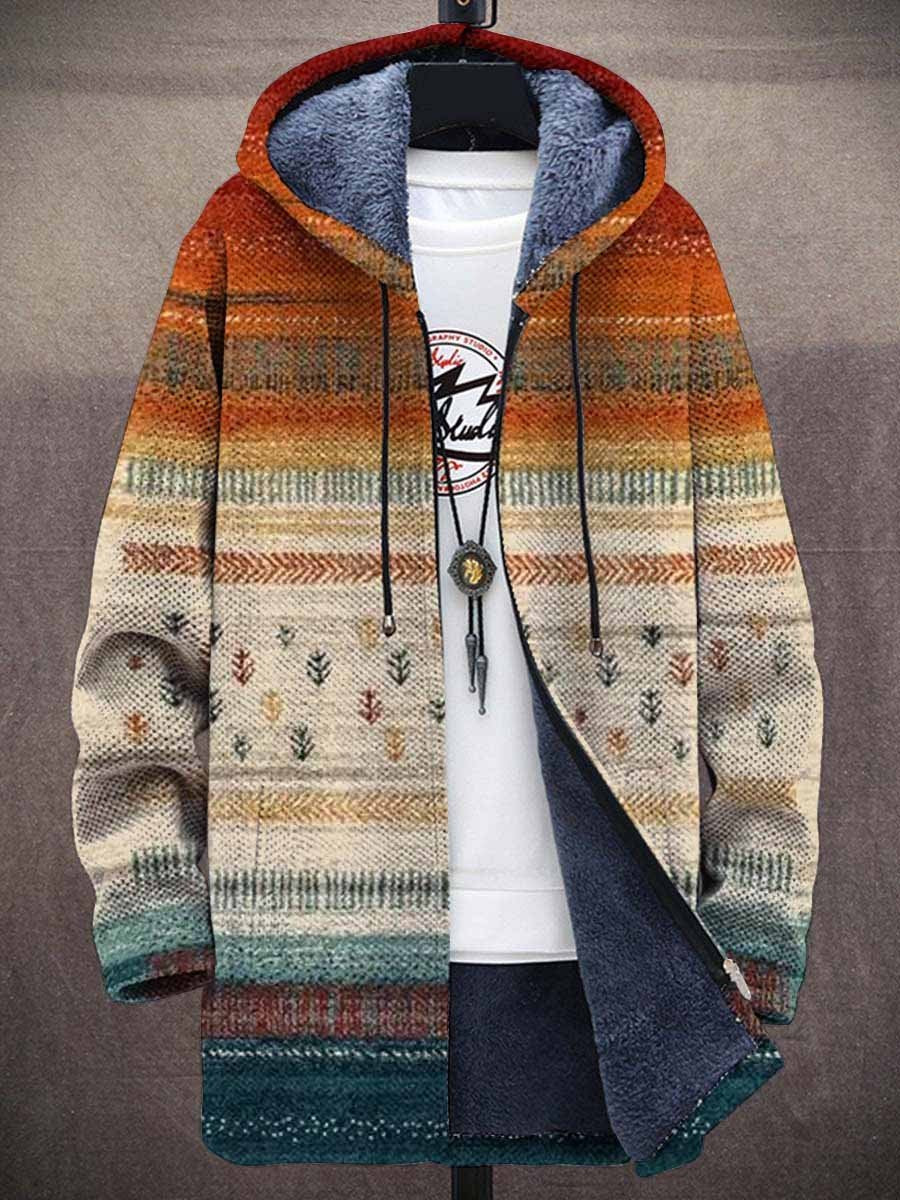 Linde | Hooded Cardigan with Lined and Soft Lining