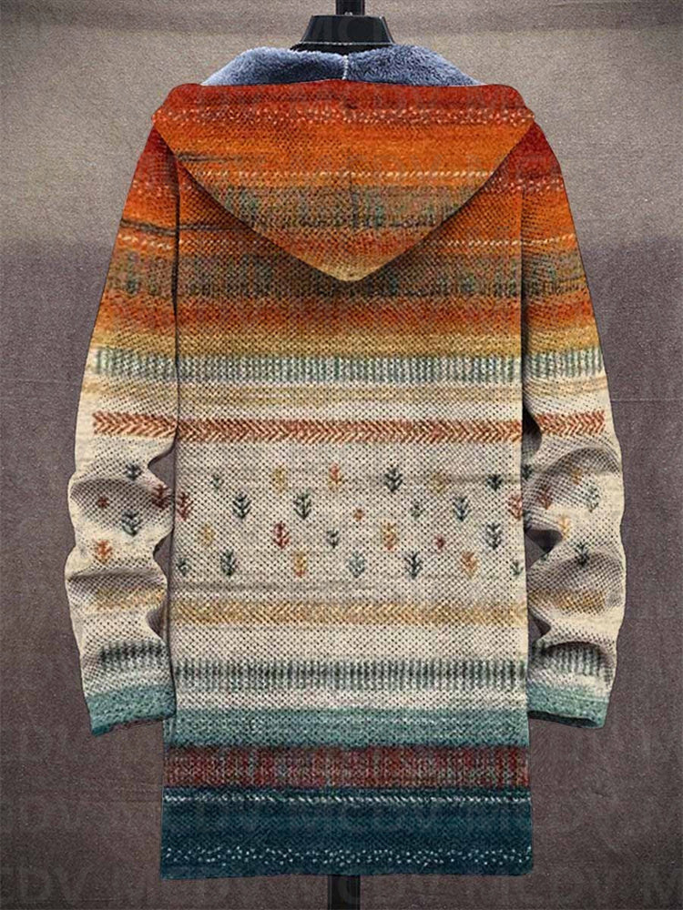 Linde | Hooded Cardigan with Lined and Soft Lining