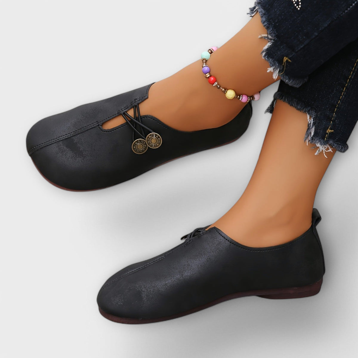 Noira ™ | Suede Leather Loafers