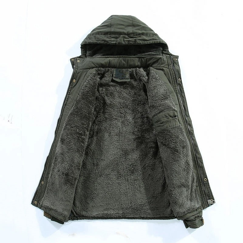 Mike | Warm Outdoor Jacket with Hood