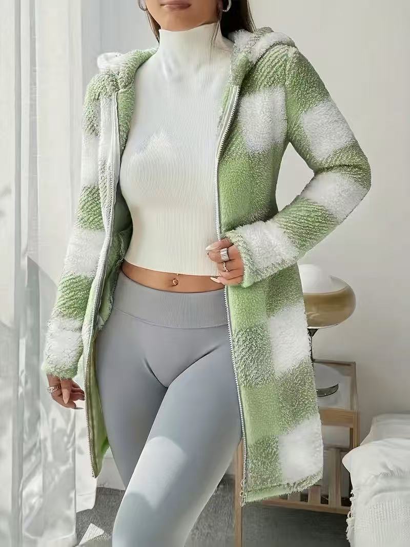 Kaifa | Cotton Jacket with Hood and Zipper