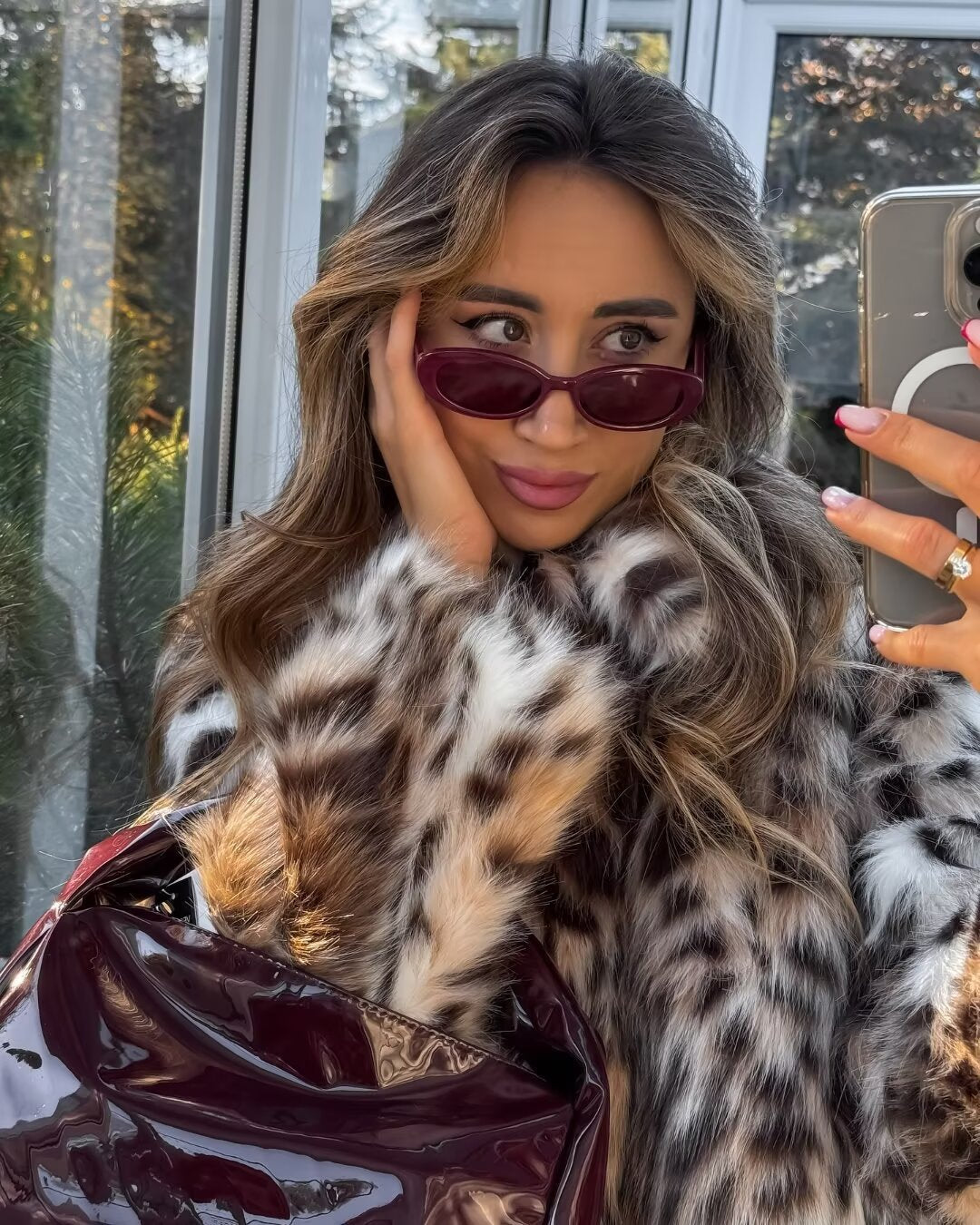 Zinira | Oversized Faux Fur Jacket