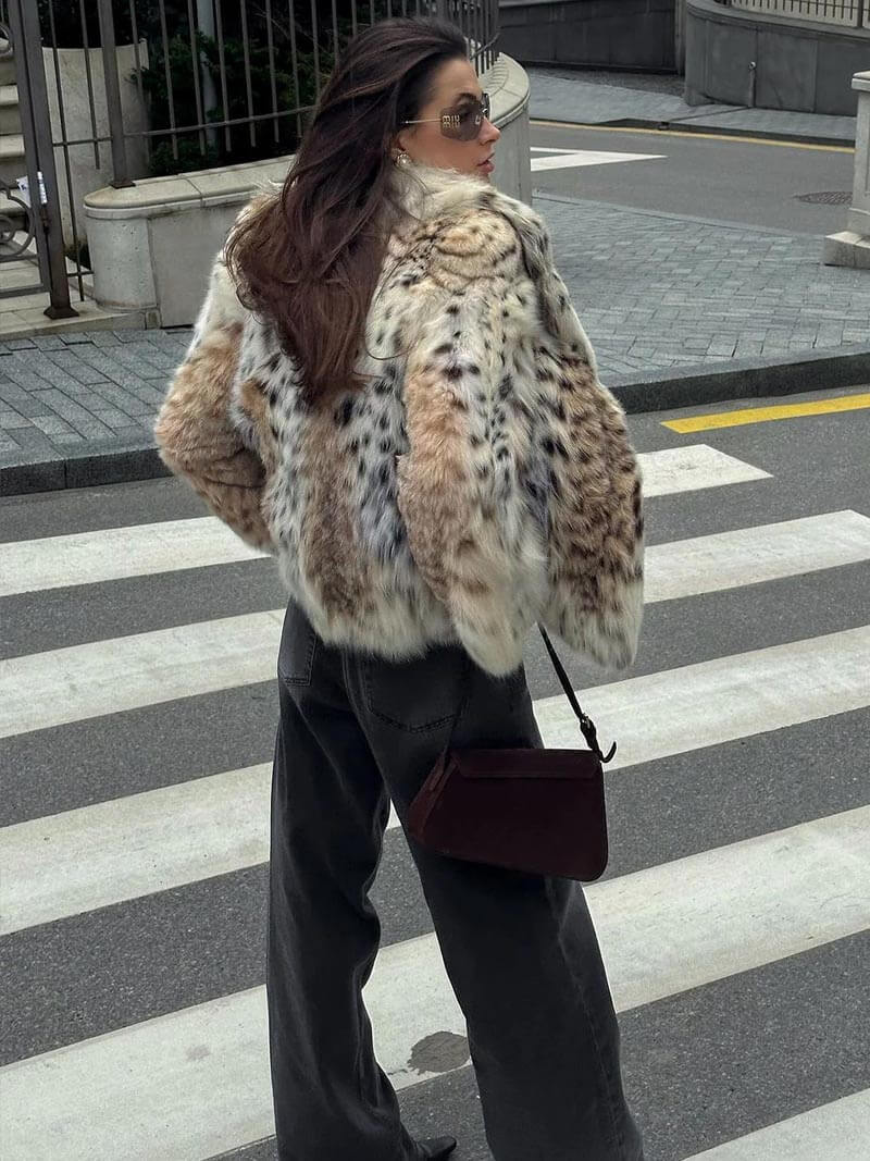 Zinira | Oversized Faux Fur Jacket