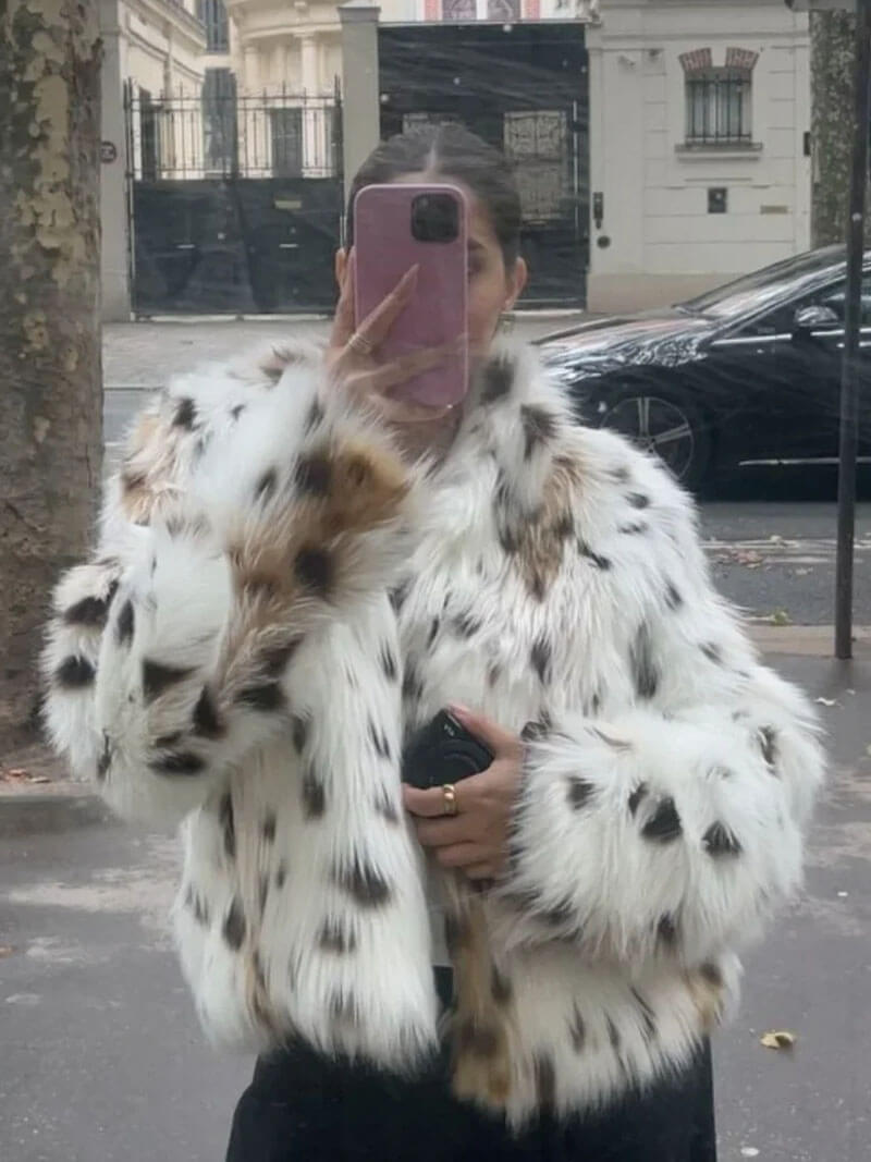 Zinira | Oversized Faux Fur Jacket