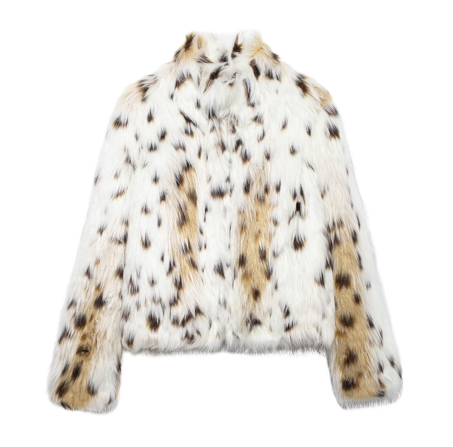 Zinira | Oversized Faux Fur Jacket