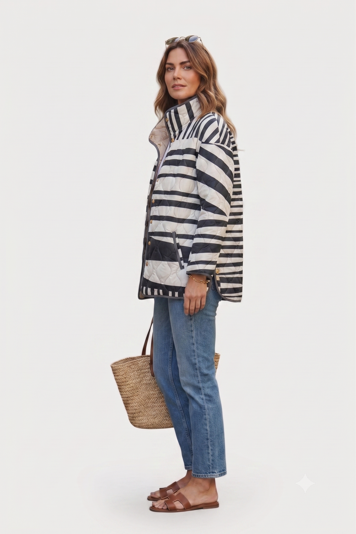 Olivia | Quilted Zip-Up Puffer Jacket For Women