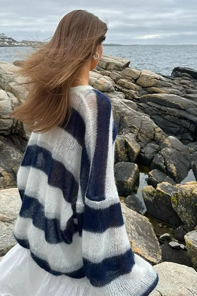 Livia | Striped Cardigan