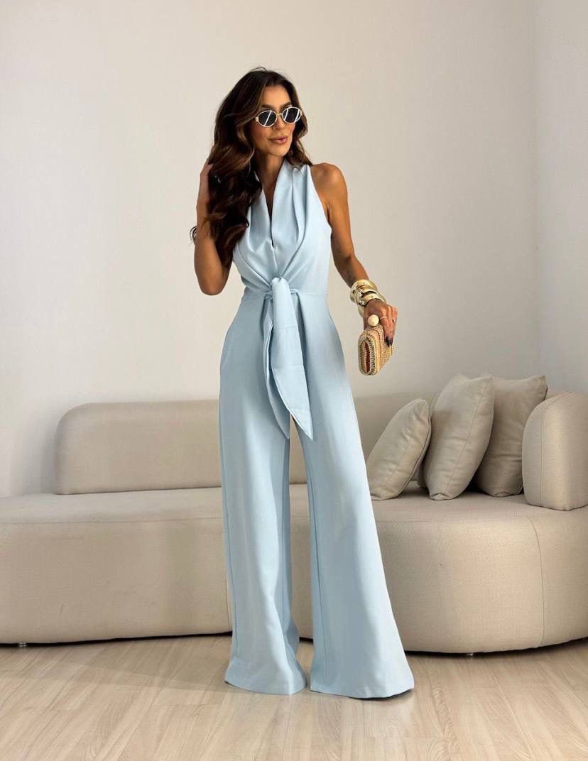 Carol | Wide-Leg Jumpsuit with Defined Waist