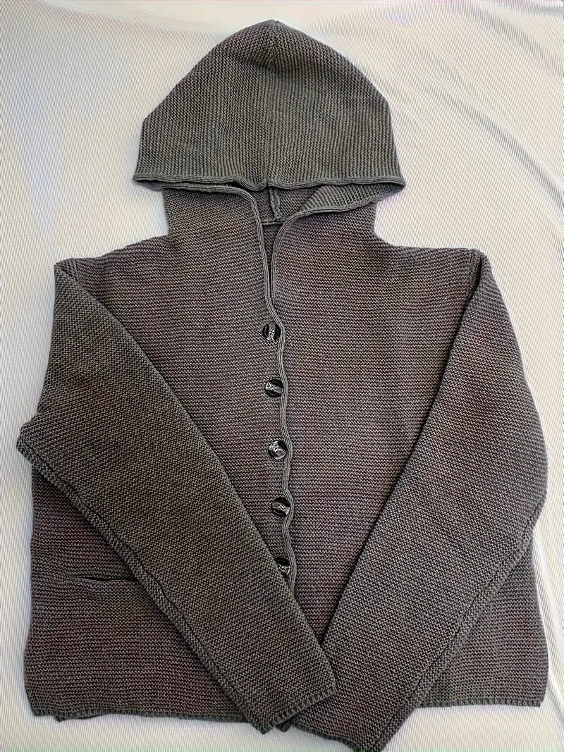 Hallie™ | Fashionable Cardigan with Button Placket