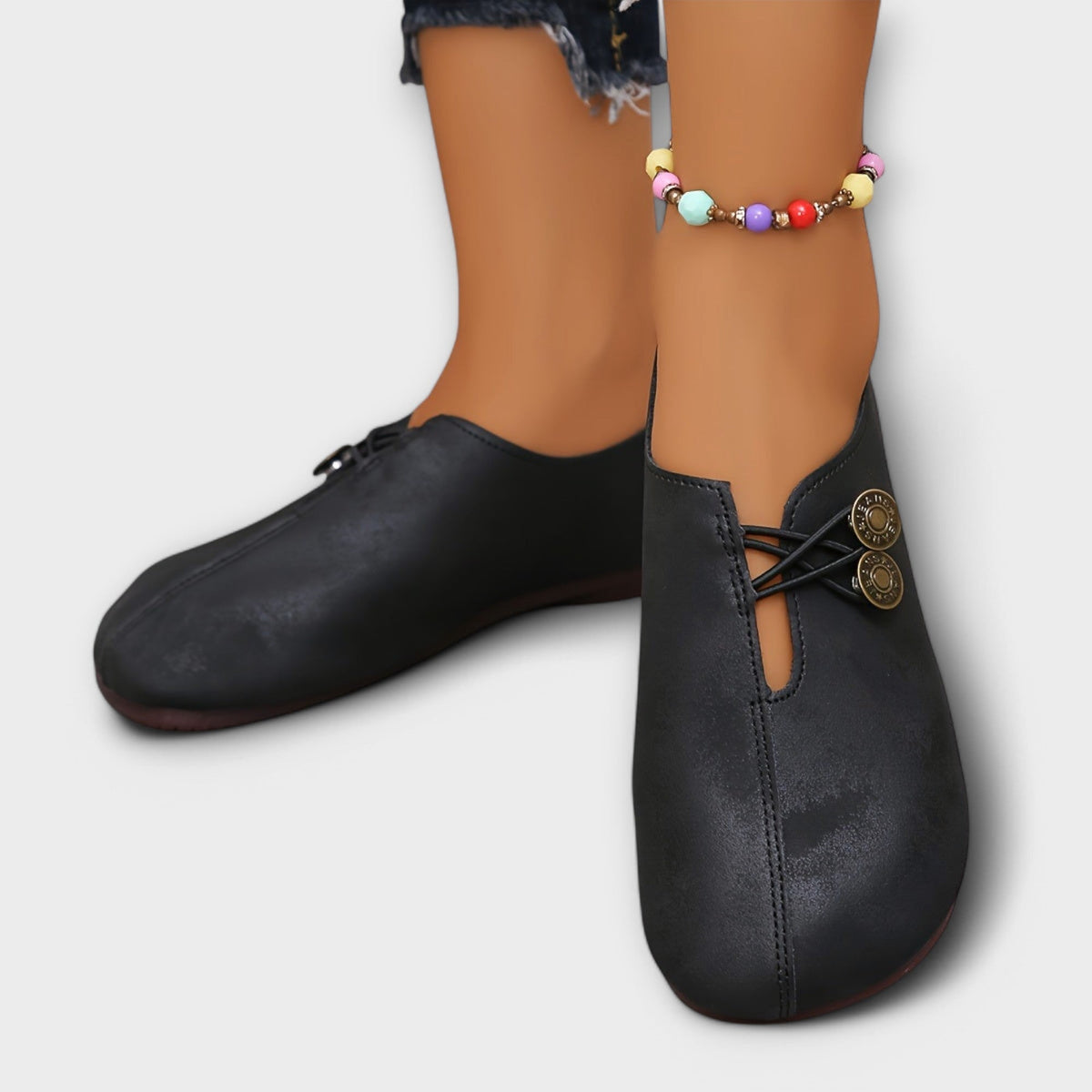 Noira ™ | Suede Leather Loafers
