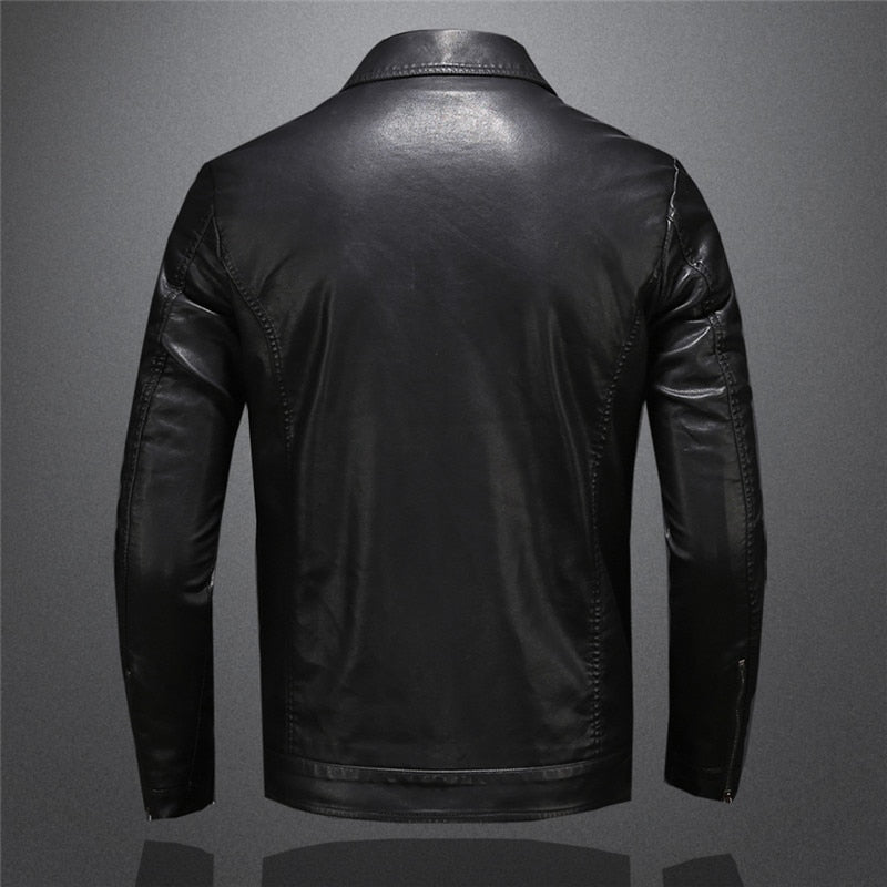 Carlo™ | Exclusive Men's Leather Jacket in Premium Quality
