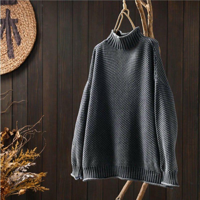 Patricia | Merino Wool Knitted Turtleneck Sweater