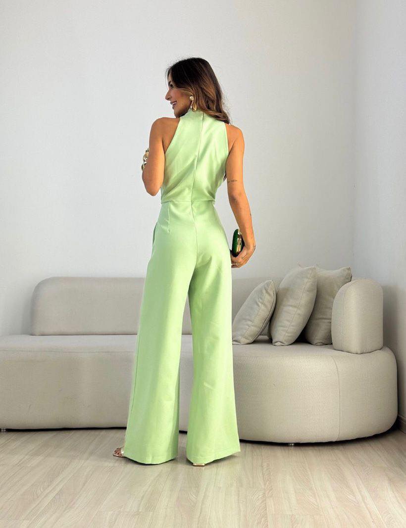 Carol | Wide-Leg Jumpsuit with Defined Waist