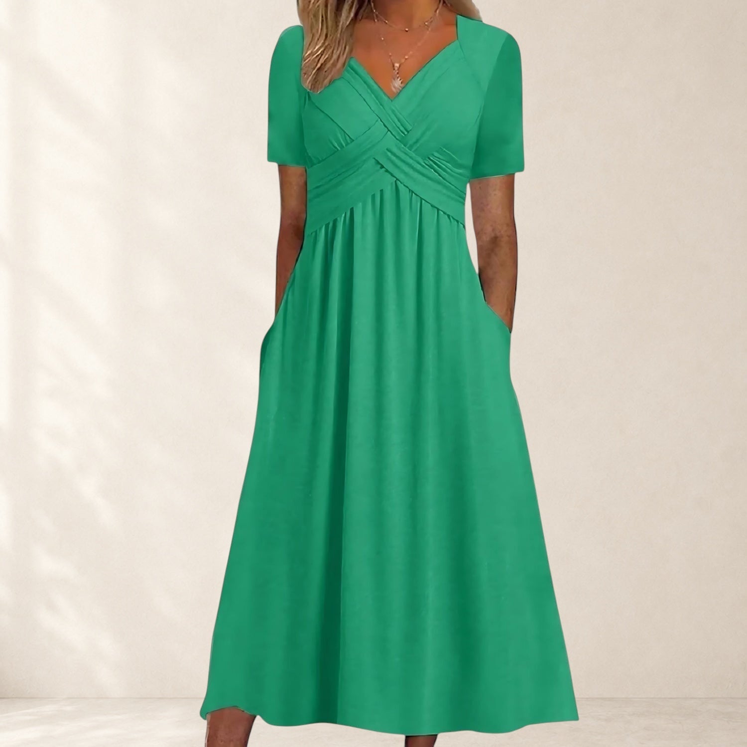 Viola™ | Midi Dress with Tummy Control