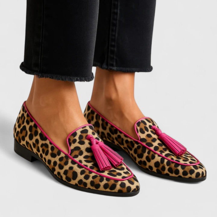Cecelia | Supportive Leopard Loafers