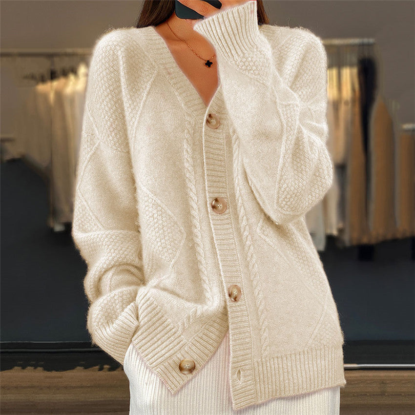 Nova | Knitted Cardigan with V-Neck