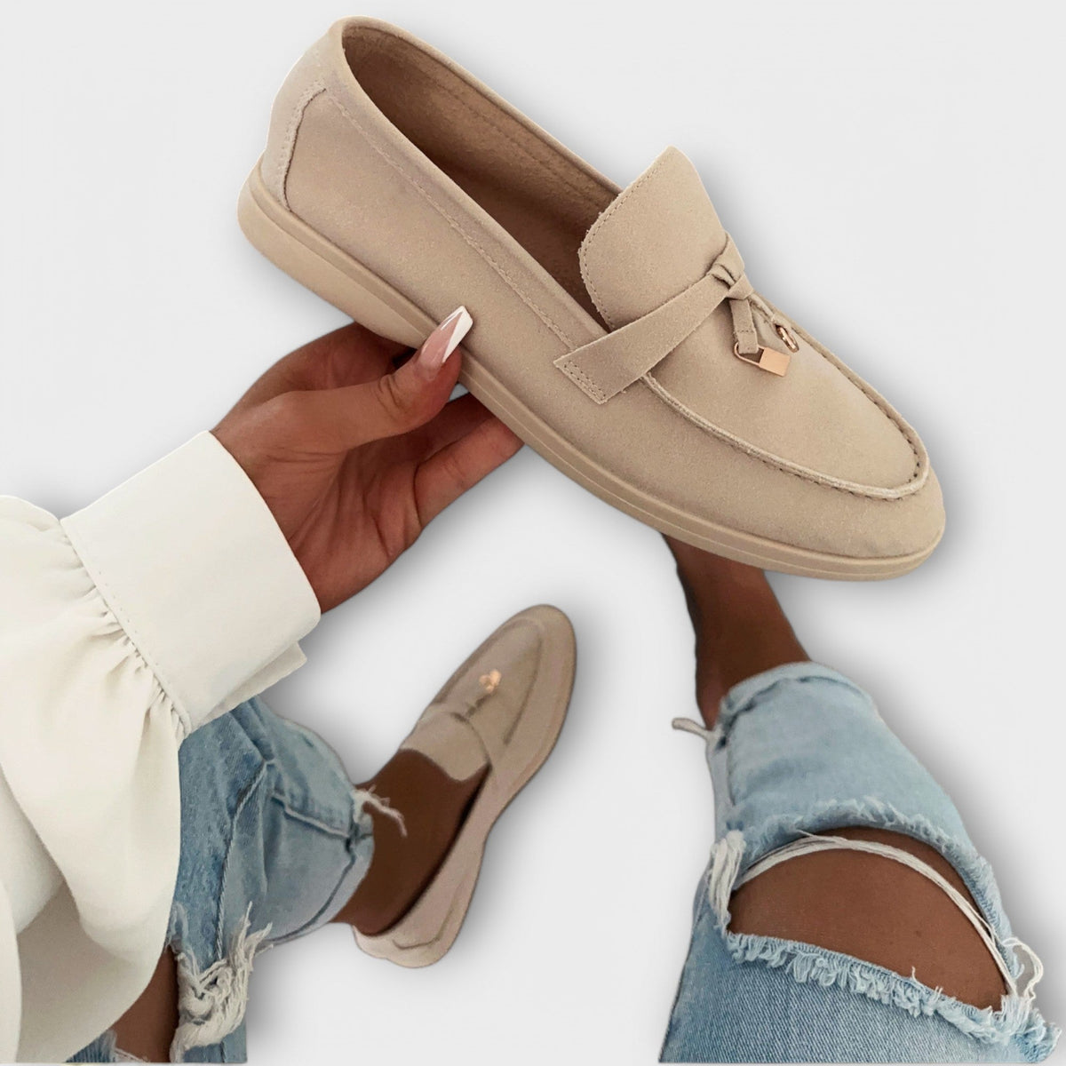 Melinda™ - Leather Moccasins