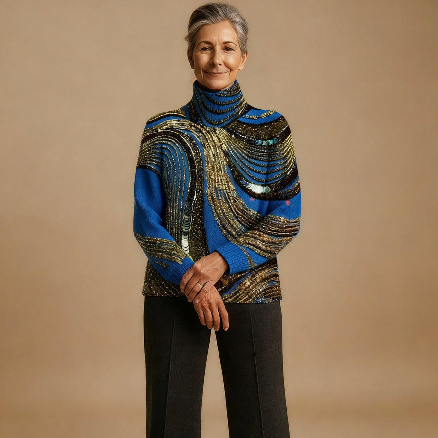 IVY | CHRISTMAS KNIT TURTLENECK JUMPER