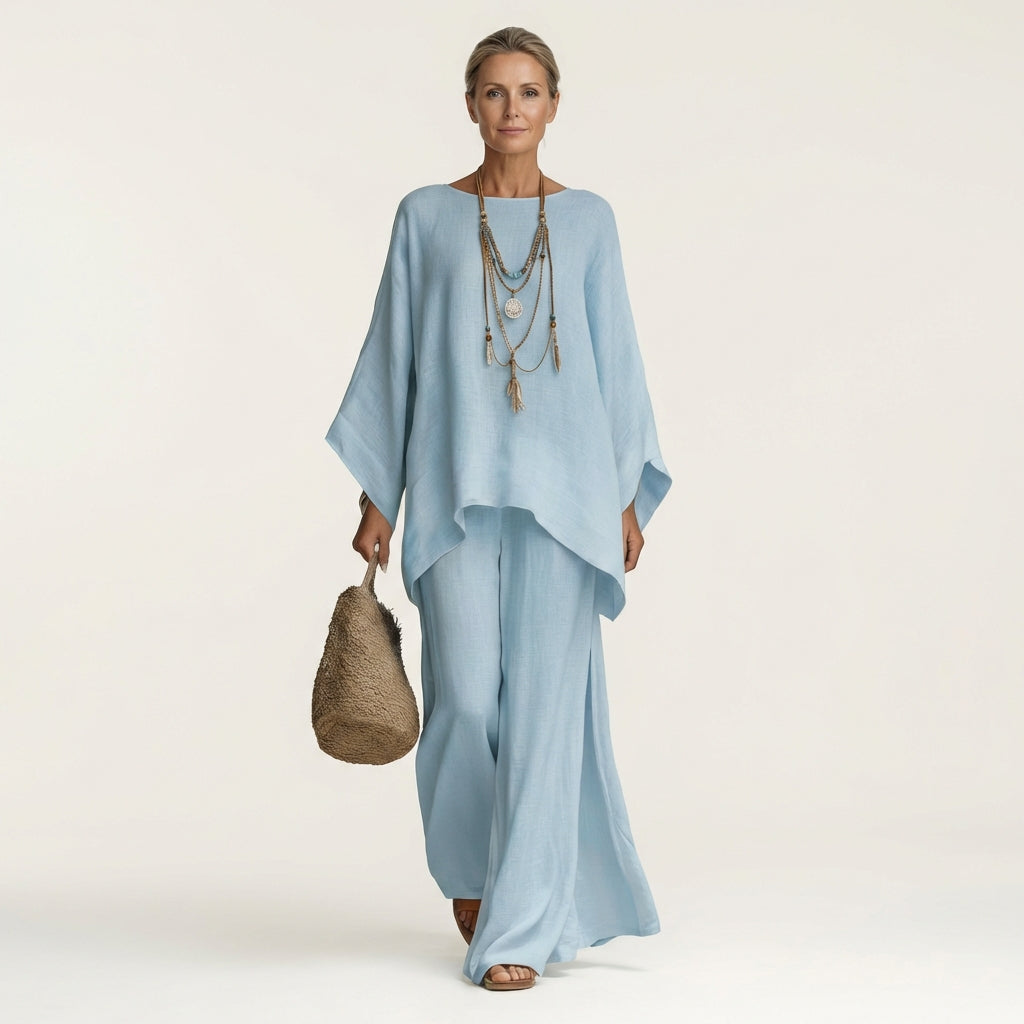 Majolie | Completo Donna Boho in Lino