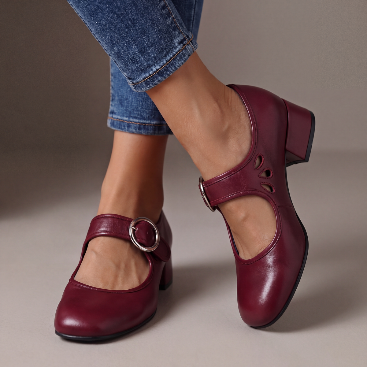 Véronique | Leather Ballet Flats