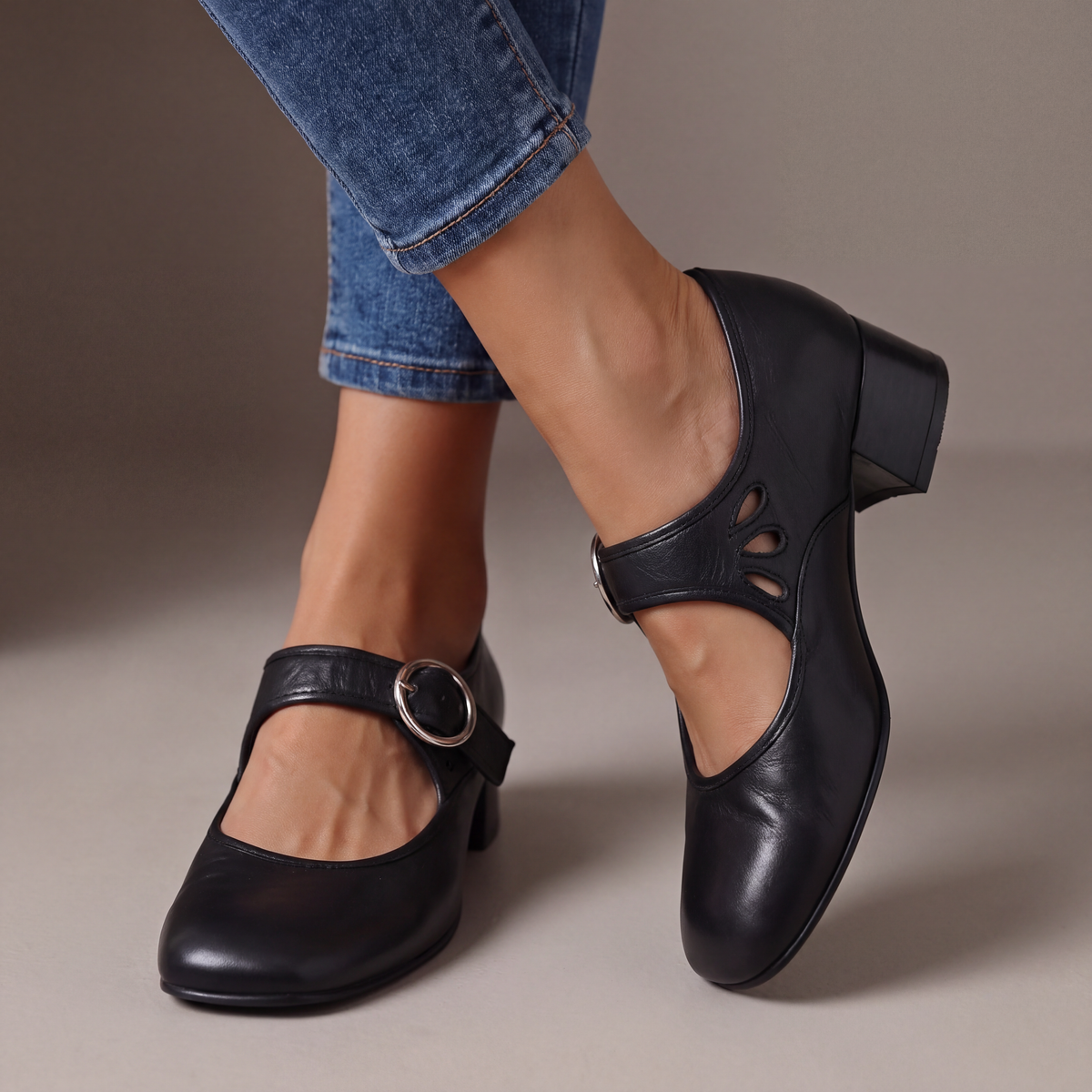 Véronique | Leather Ballet Flats