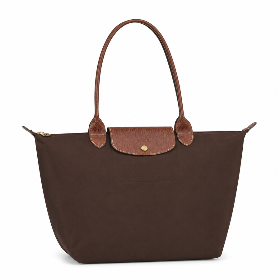 LARGE TOTE BAG | DARK BROWN