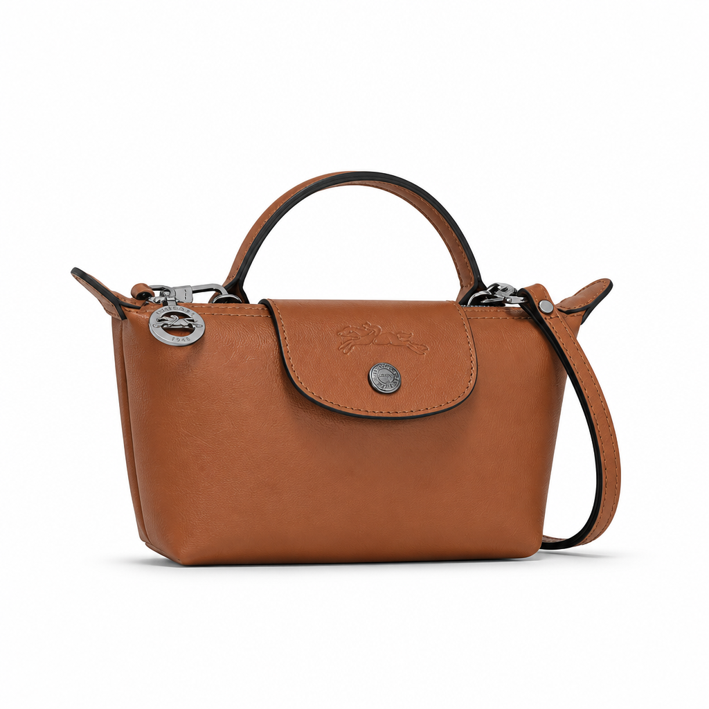 MINI LEATHER BAG | BROWN