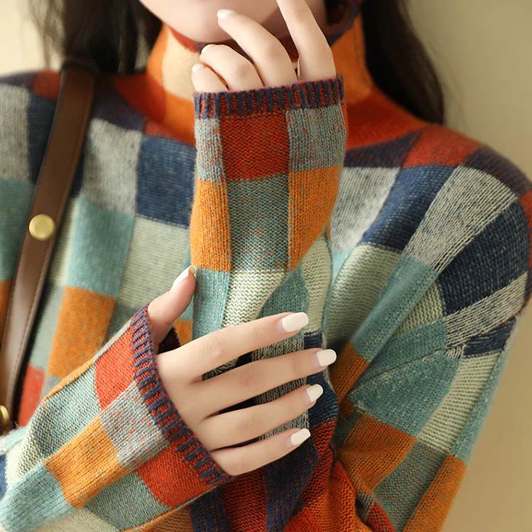 Evelyn | Cashmere Cozy Retro Sweater