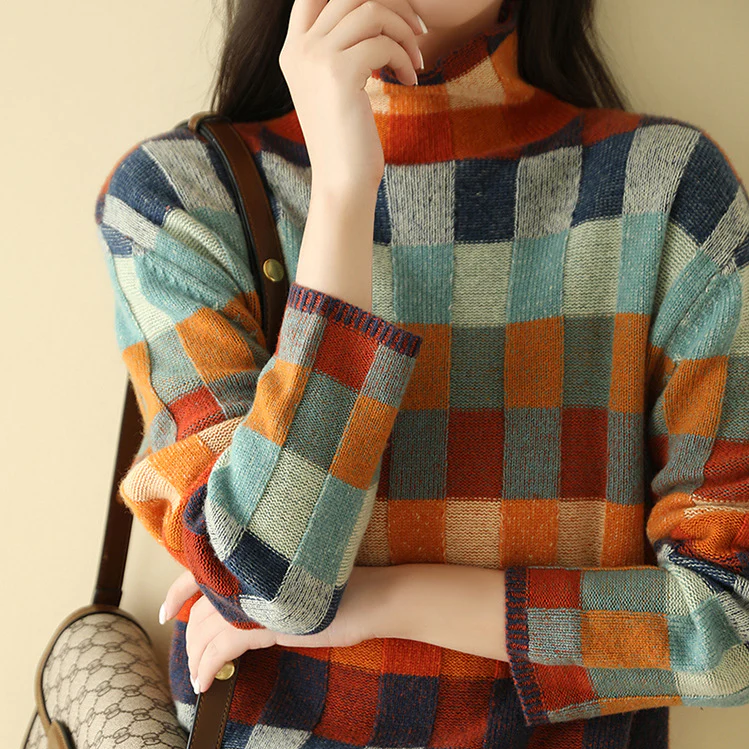 Evelyn | Cashmere Cozy Retro Sweater