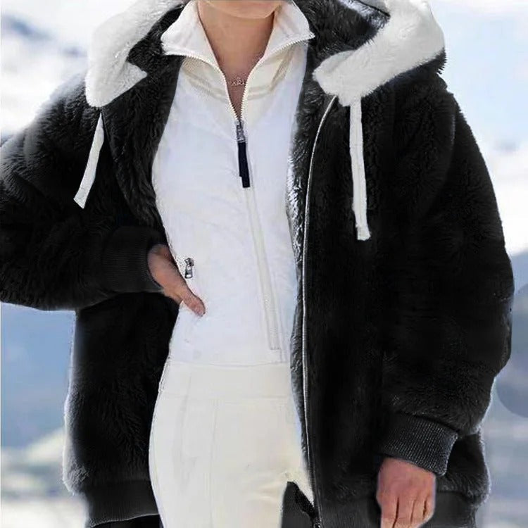 Poracy | Winterproof Fleece Jacket with Thick Wool Lining