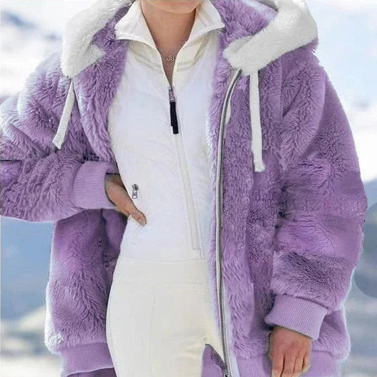 Poracy | Winterproof Fleece Jacket with Thick Wool Lining