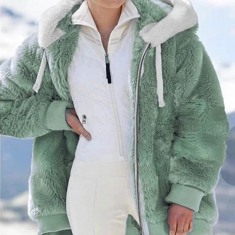 Poracy | Winterproof Fleece Jacket with Thick Wool Lining