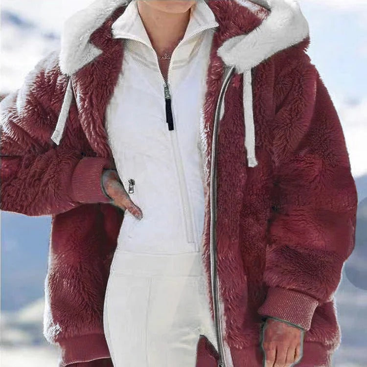 Poracy | Winterproof Fleece Jacket with Thick Wool Lining