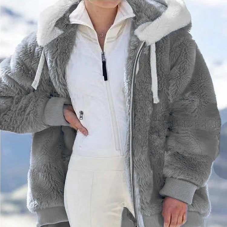 Poracy | Winterproof Fleece Jacket with Thick Wool Lining
