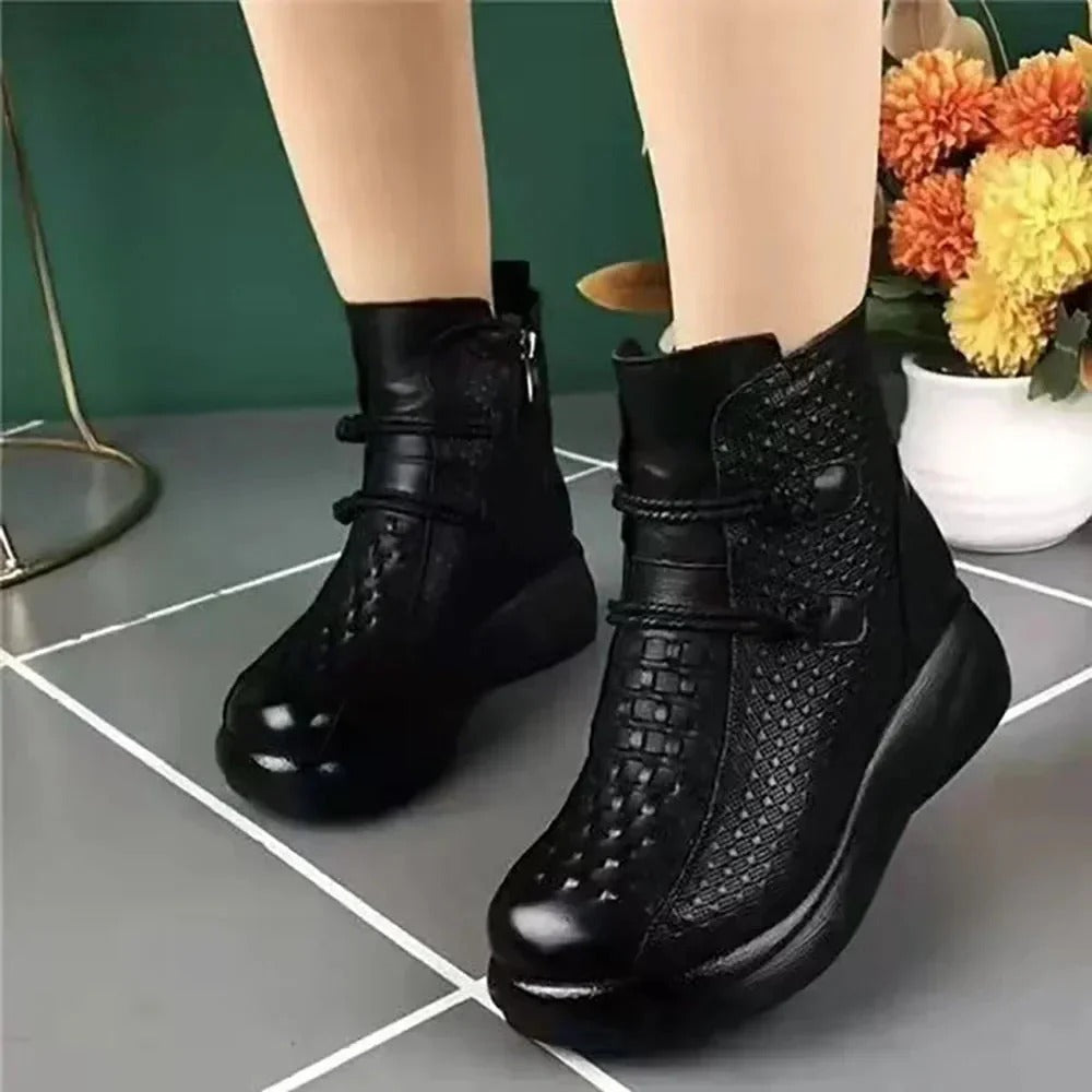 Nysa™ | Comfortable Ankle Boots with Supportive Insole
