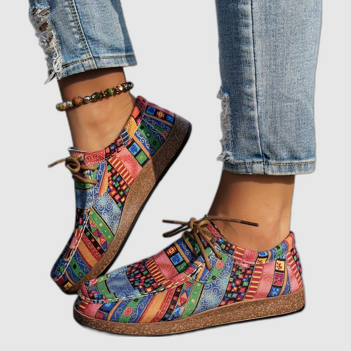 Kayla | Comfortable Shoes with Artistic Patterns