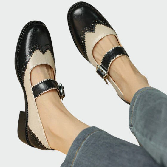 Olivia – Women's Leather Mary Jane Shoes