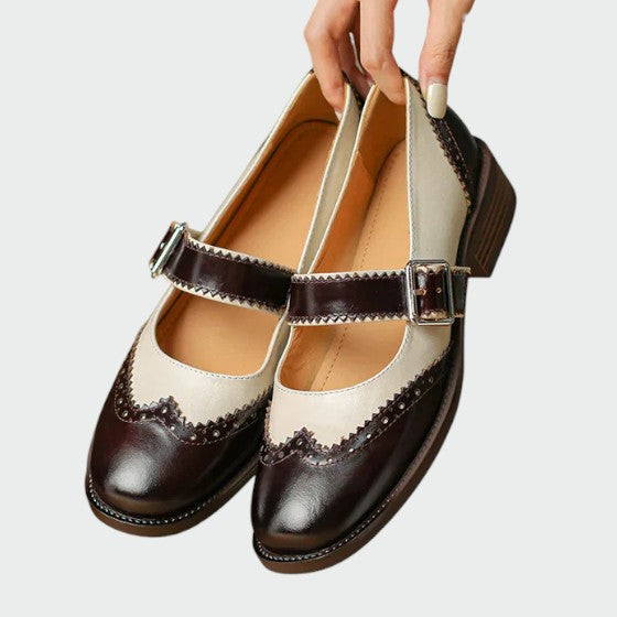 Olivia – Women's Leather Mary Jane Shoes