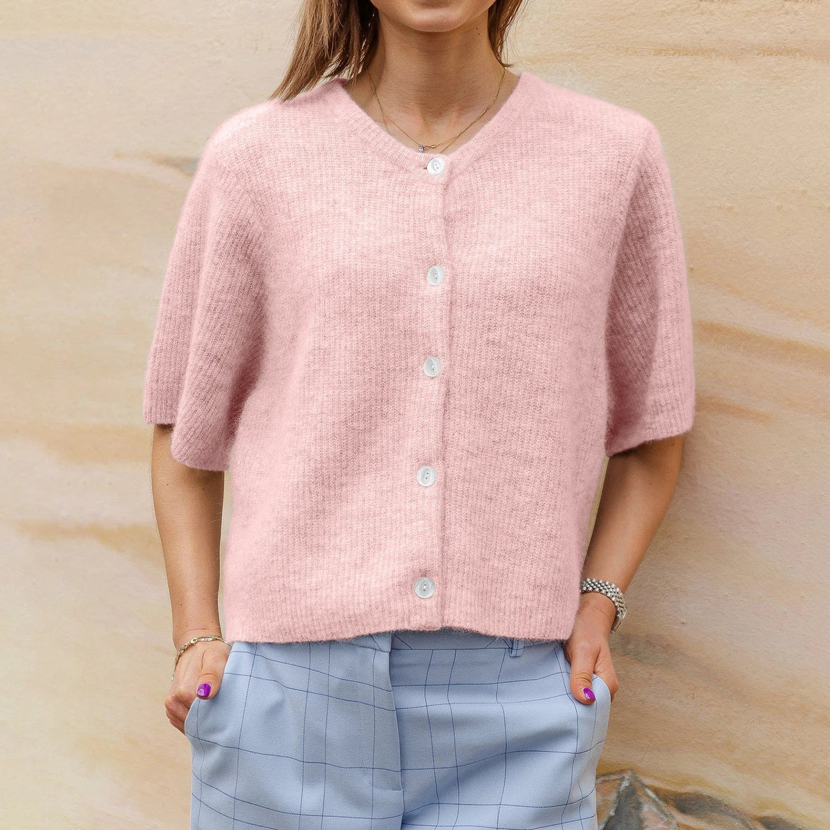 Mycah | Short-Sleeved Cardigan