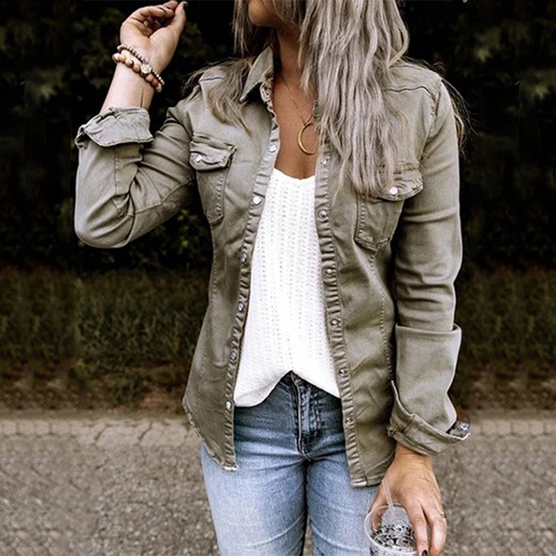 Selene | Fashionable Denim Jacket
