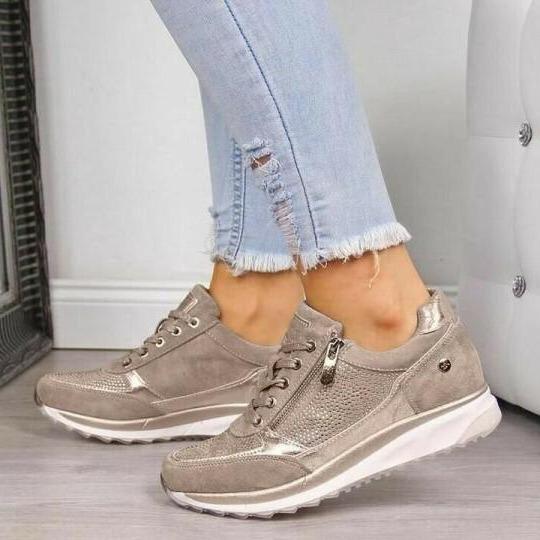 Orthopedic Sneakers with Zipper