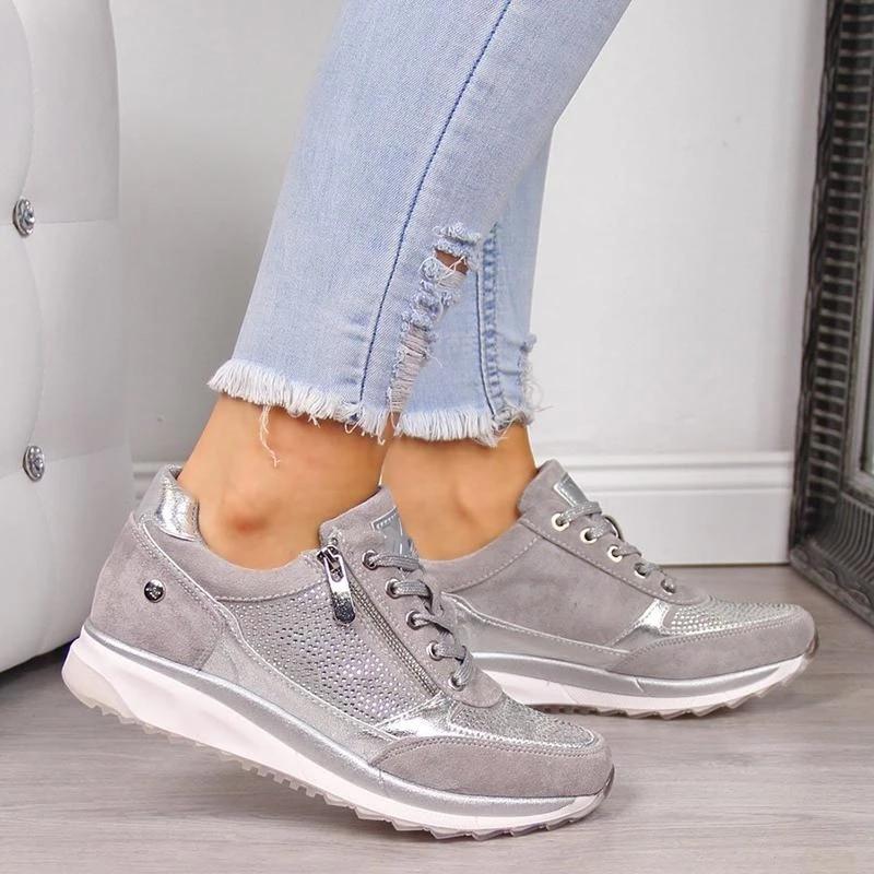 Orthopedic Sneakers with Zipper