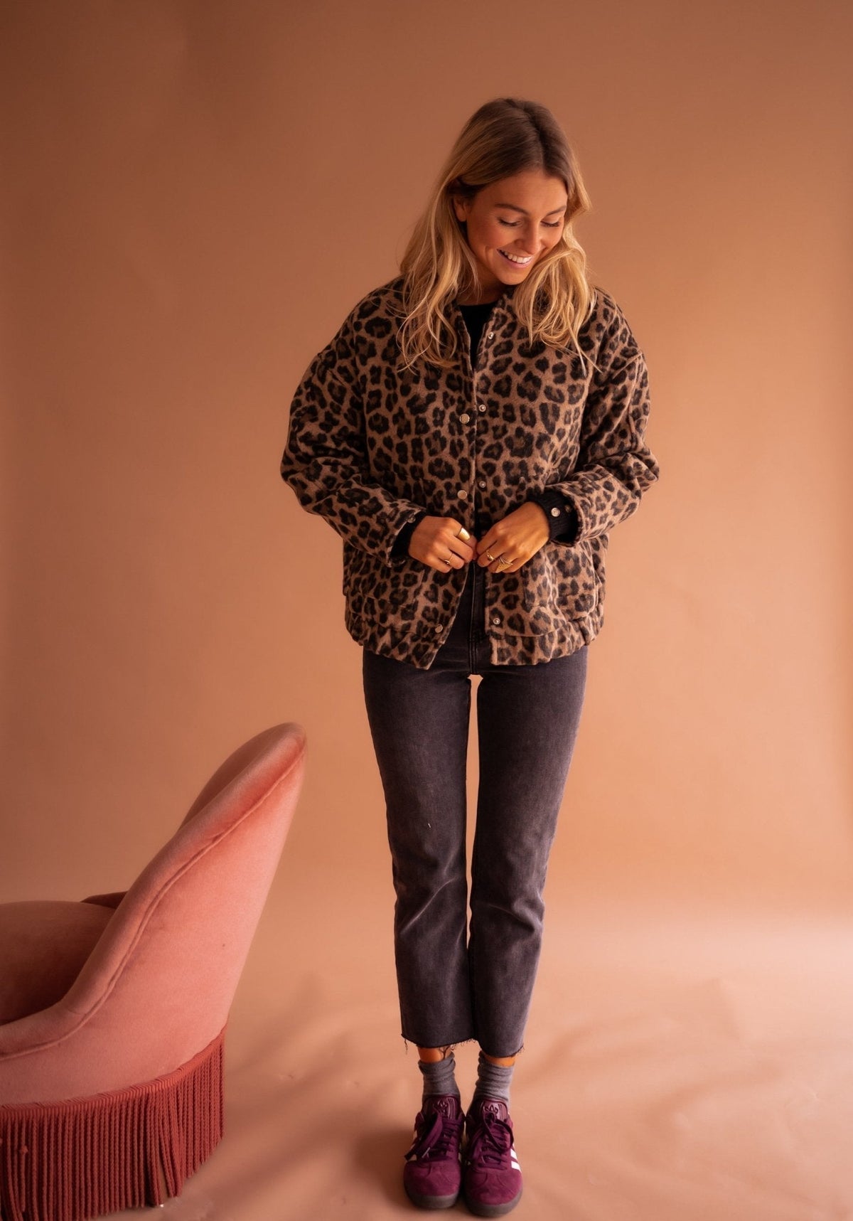 Susanne™ | Trendy Leopard-Print Jacket