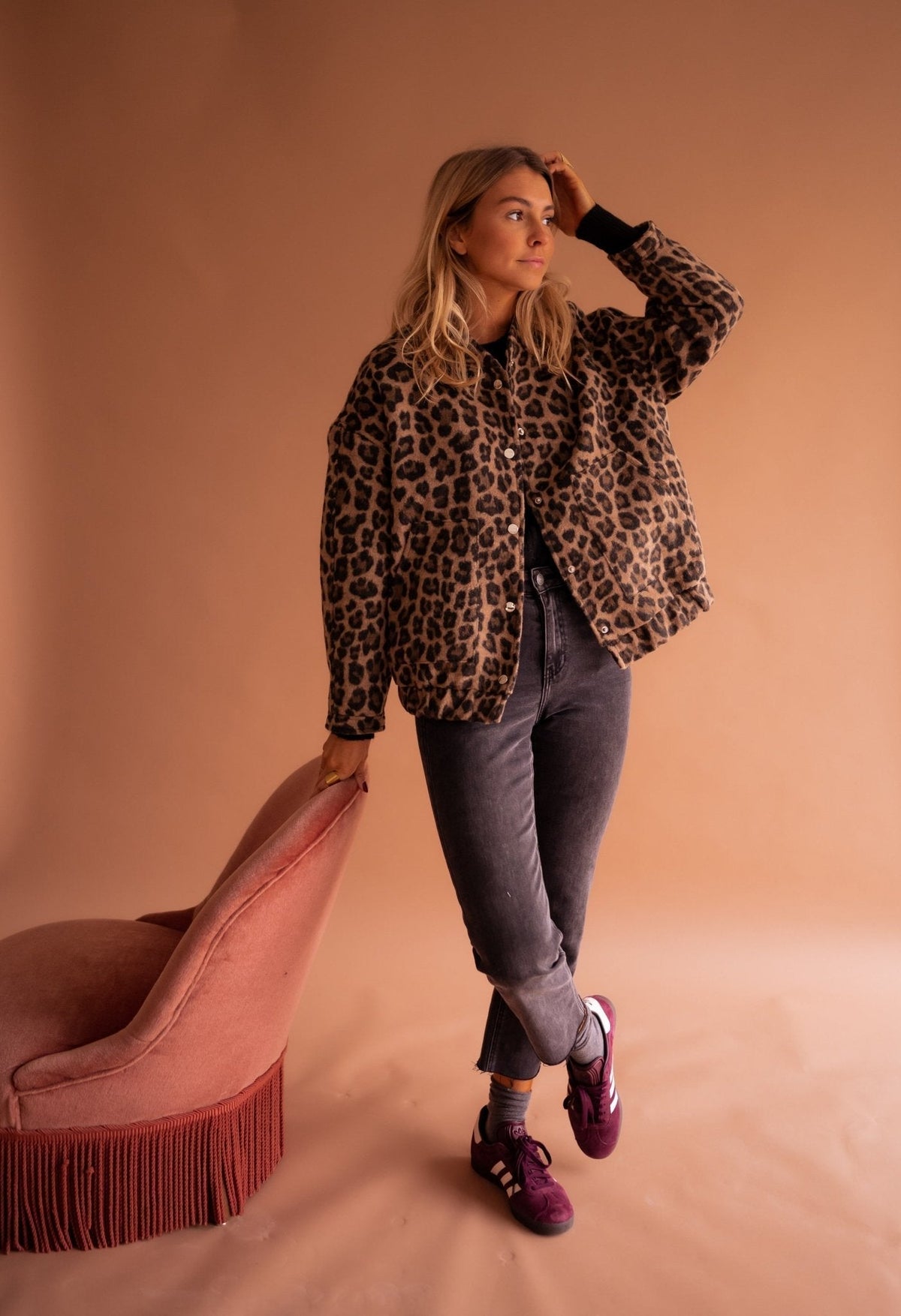 Susanne™ | Trendy Leopard-Print Jacket