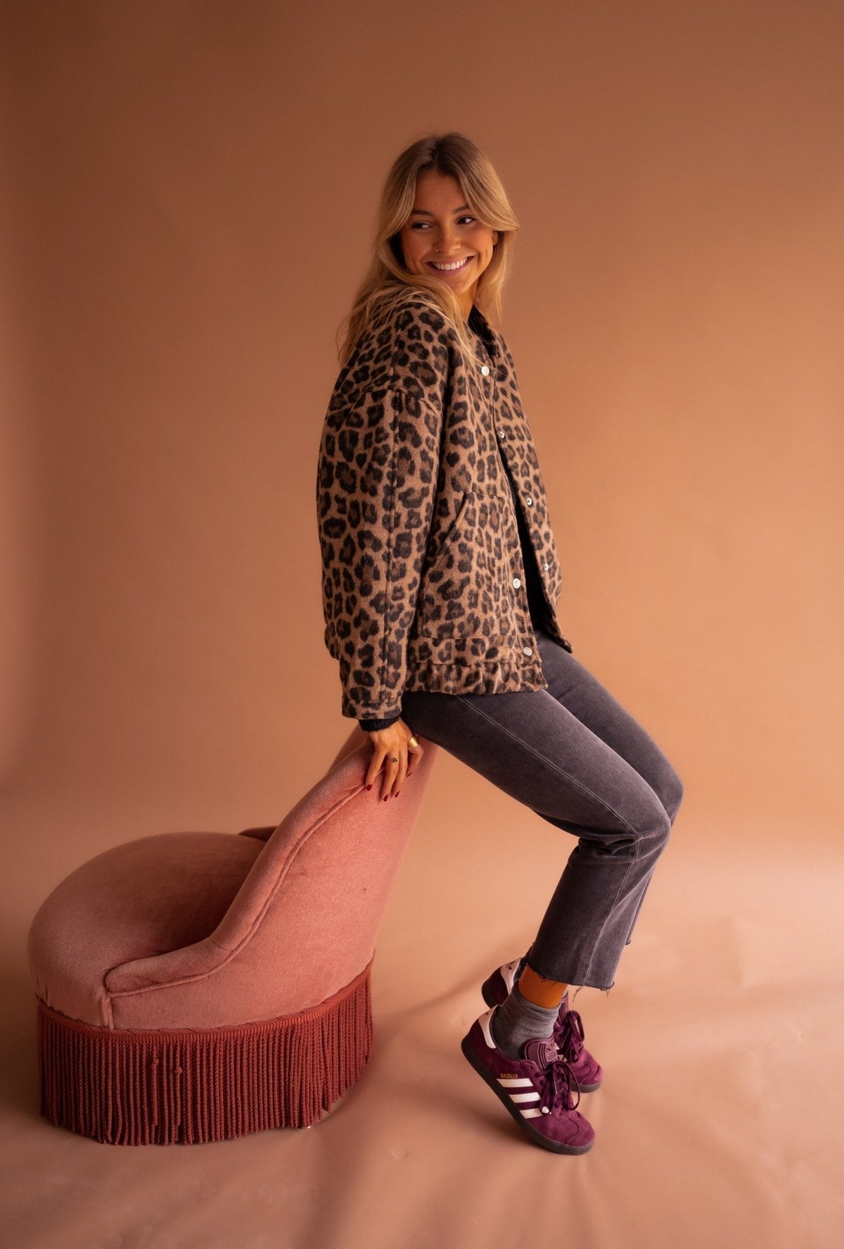 Susanne™ | Trendy Leopard-Print Jacket