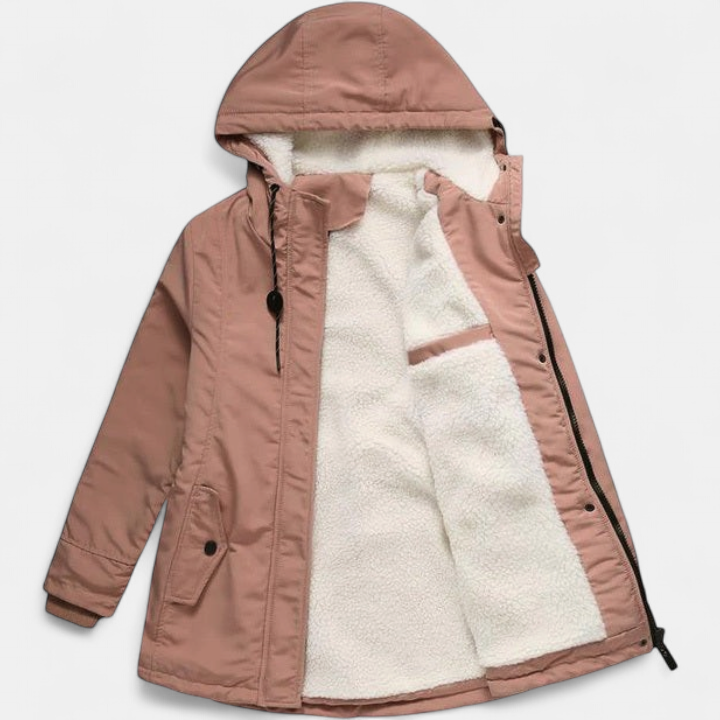 AMINA Warm Winter Jacket with Hood